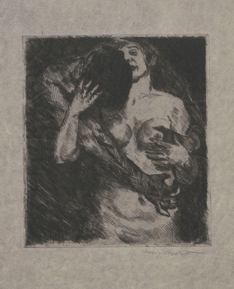 Lovis Corinth - Umarmung
