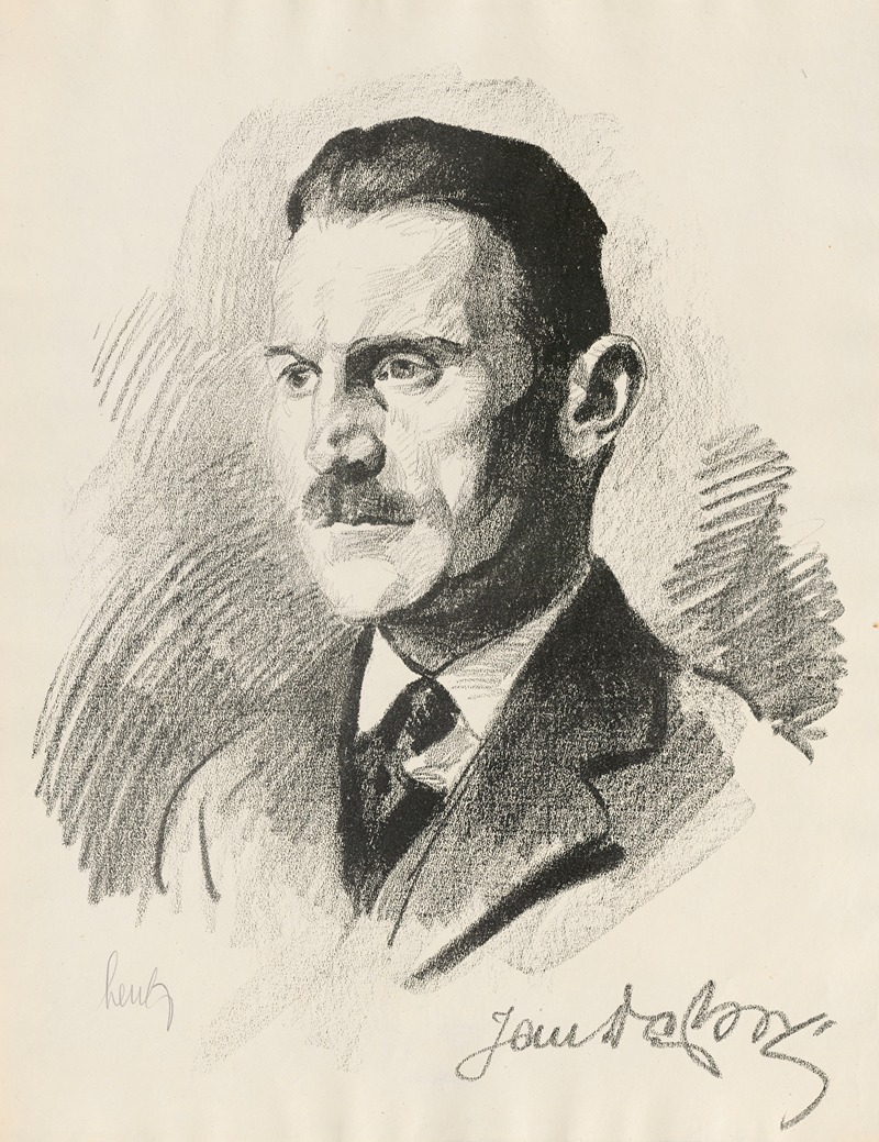 Stanisław Lentz - Portrait of Jan Dąbski