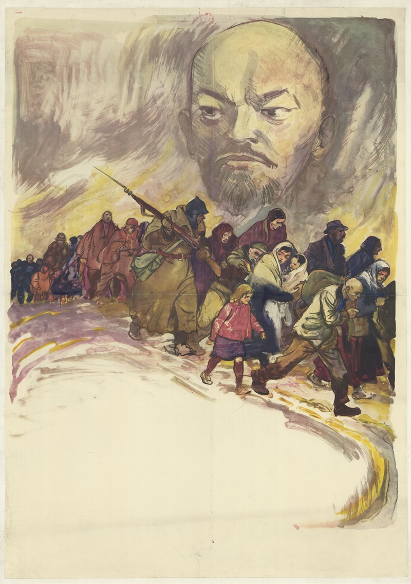 Anonymous - Lenin and group of refugees