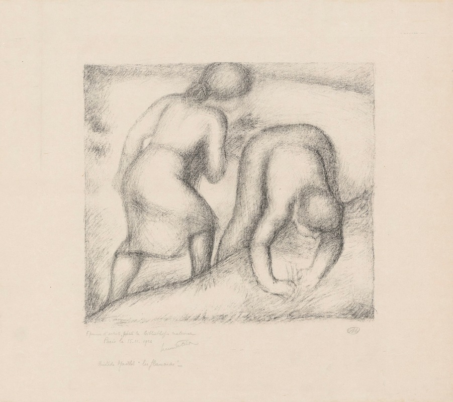 Aristide Maillol - Les glaneuses