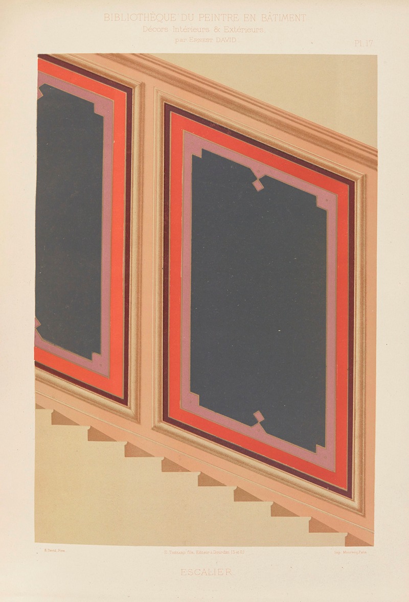 Ernest David - Décors Intérieurs et Extérieurs Pl.17