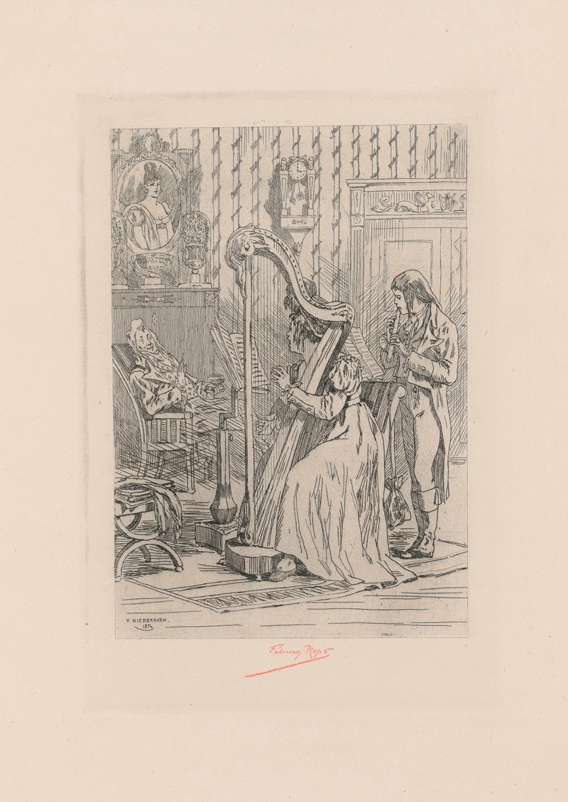 Félicien Rops - L’ariette