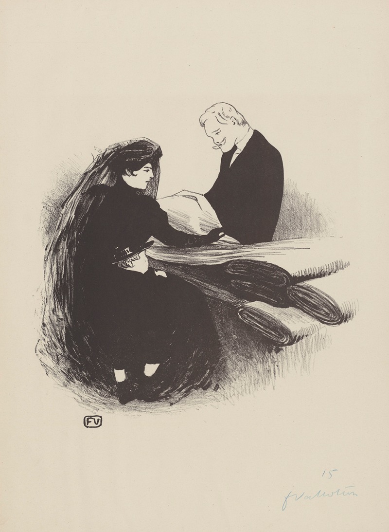 Félix Vallotton - Dernière Nouveauté
