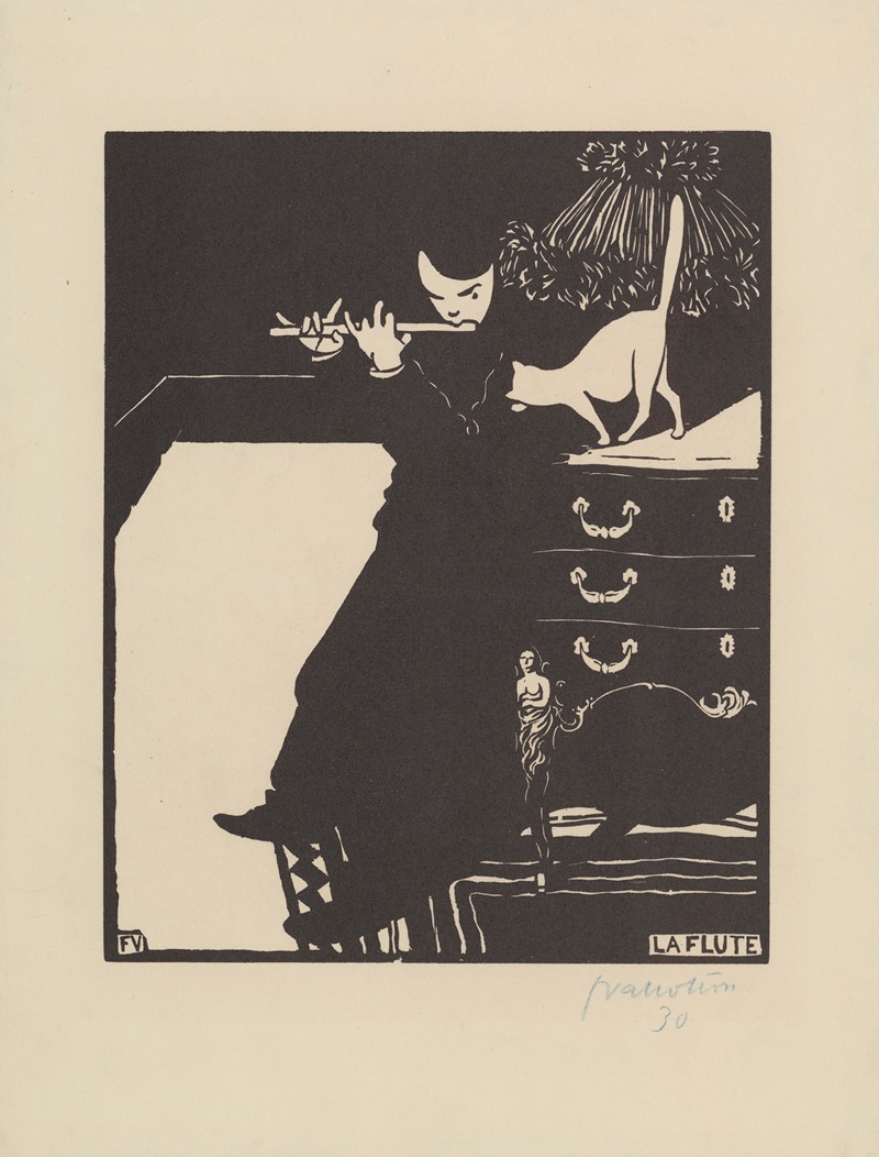Félix Vallotton - La flûte