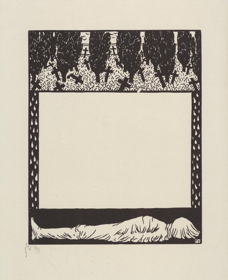 Félix Vallotton - Lettre de faire-part