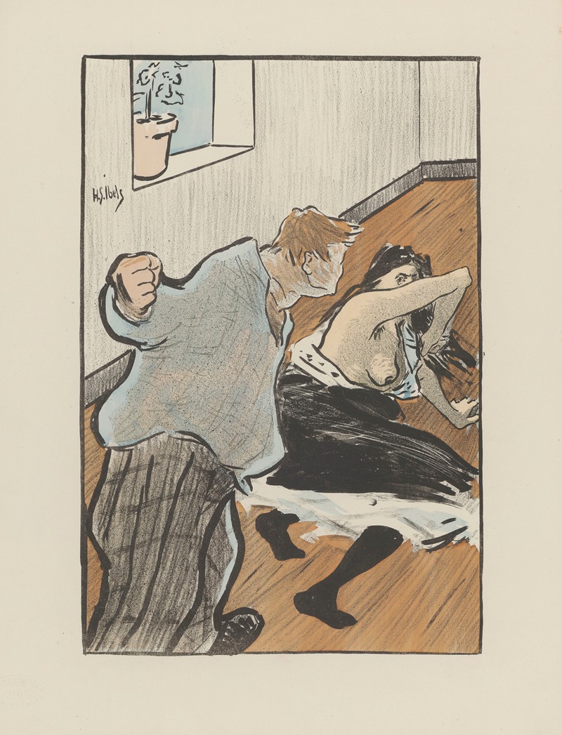 Henri-Gabriel Ibels - Amoureuse!