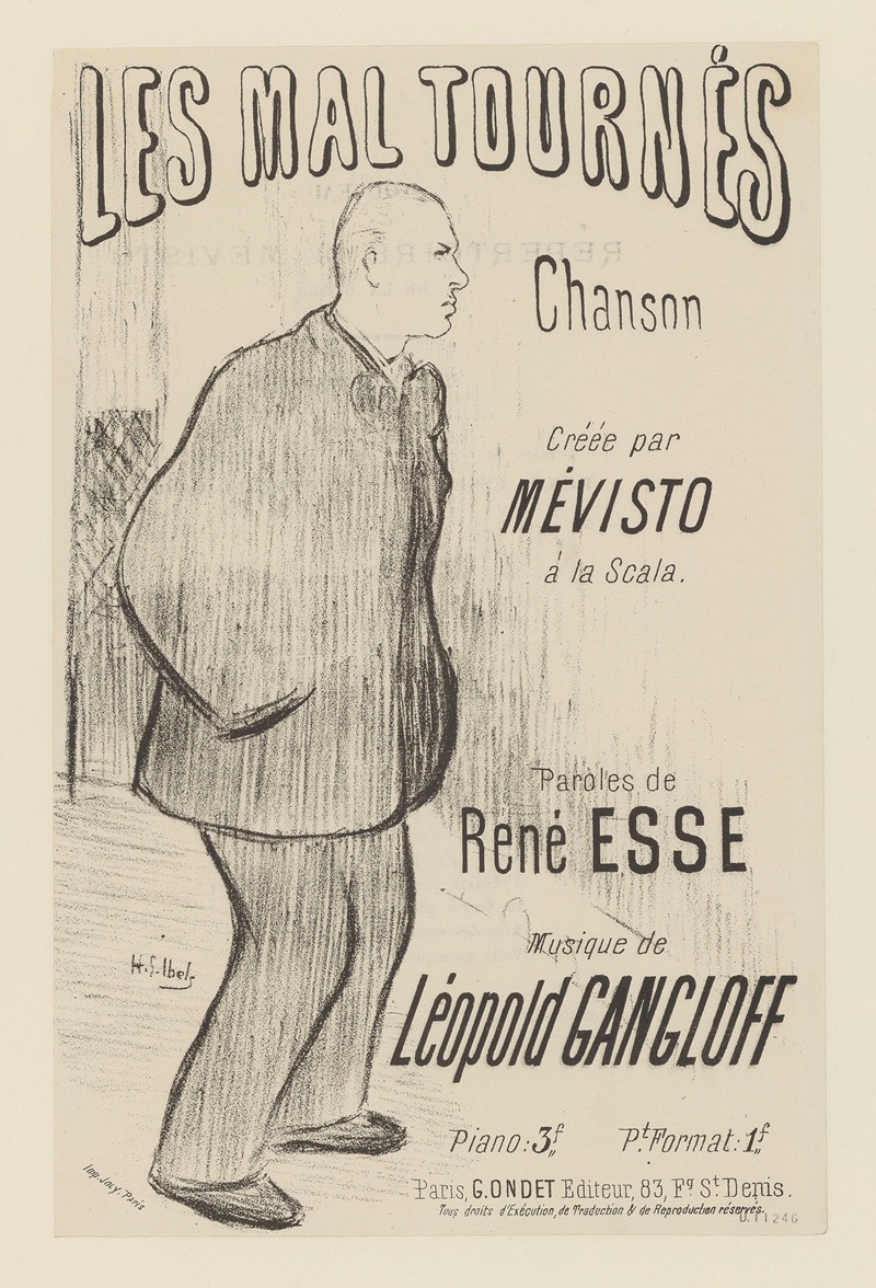 Henri-Gabriel Ibels - Les mal tournés – Chanson