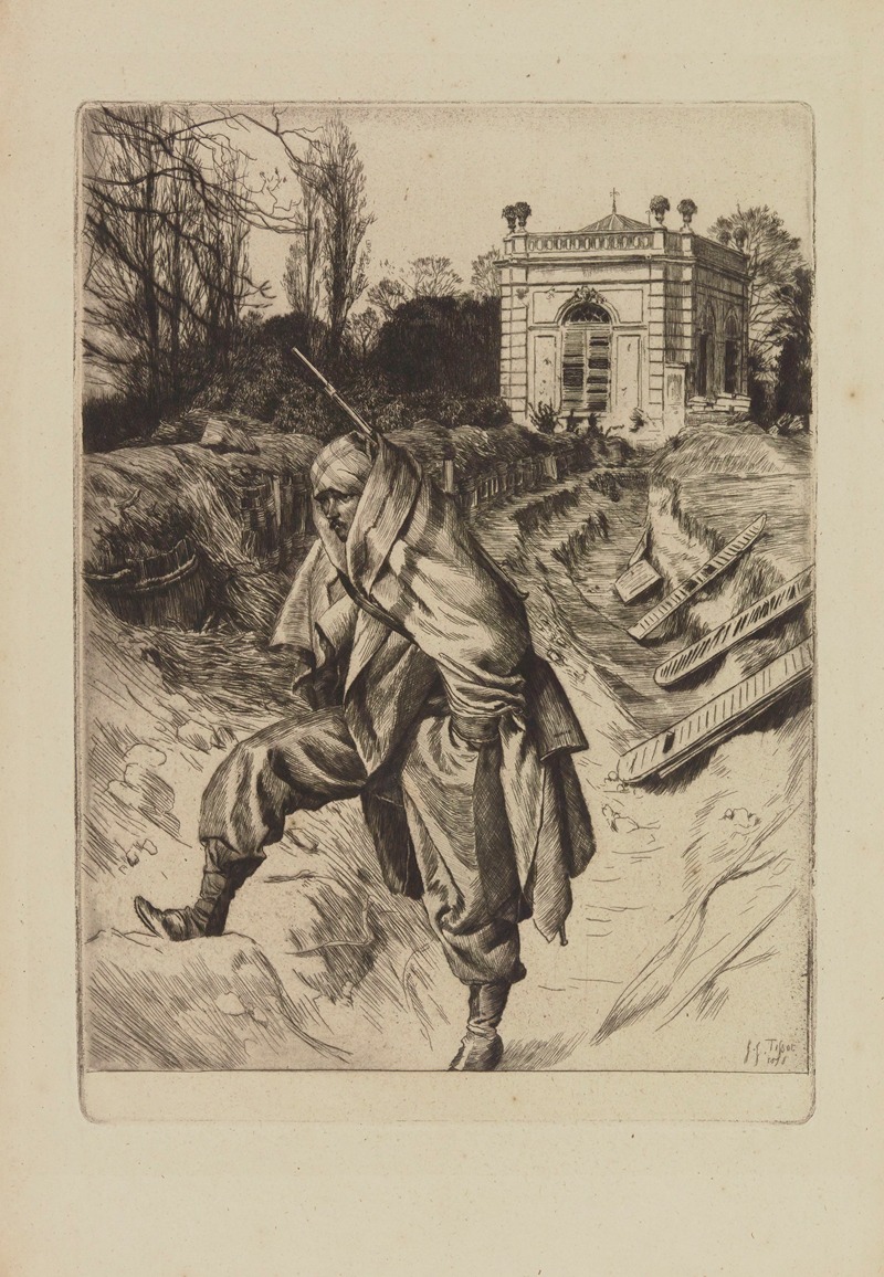 James Tissot - Grand’garde (Souvenir du siège de Paris)