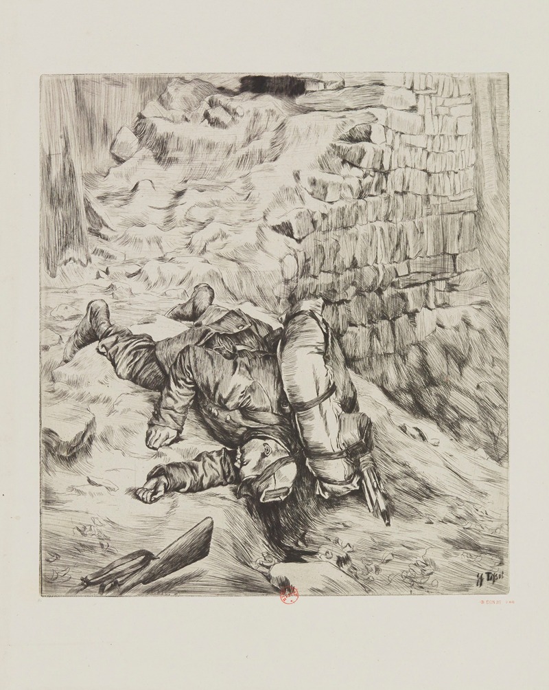 James Tissot - Le premier homme tué que j’ai vu (Souvenir du siège de Paris)