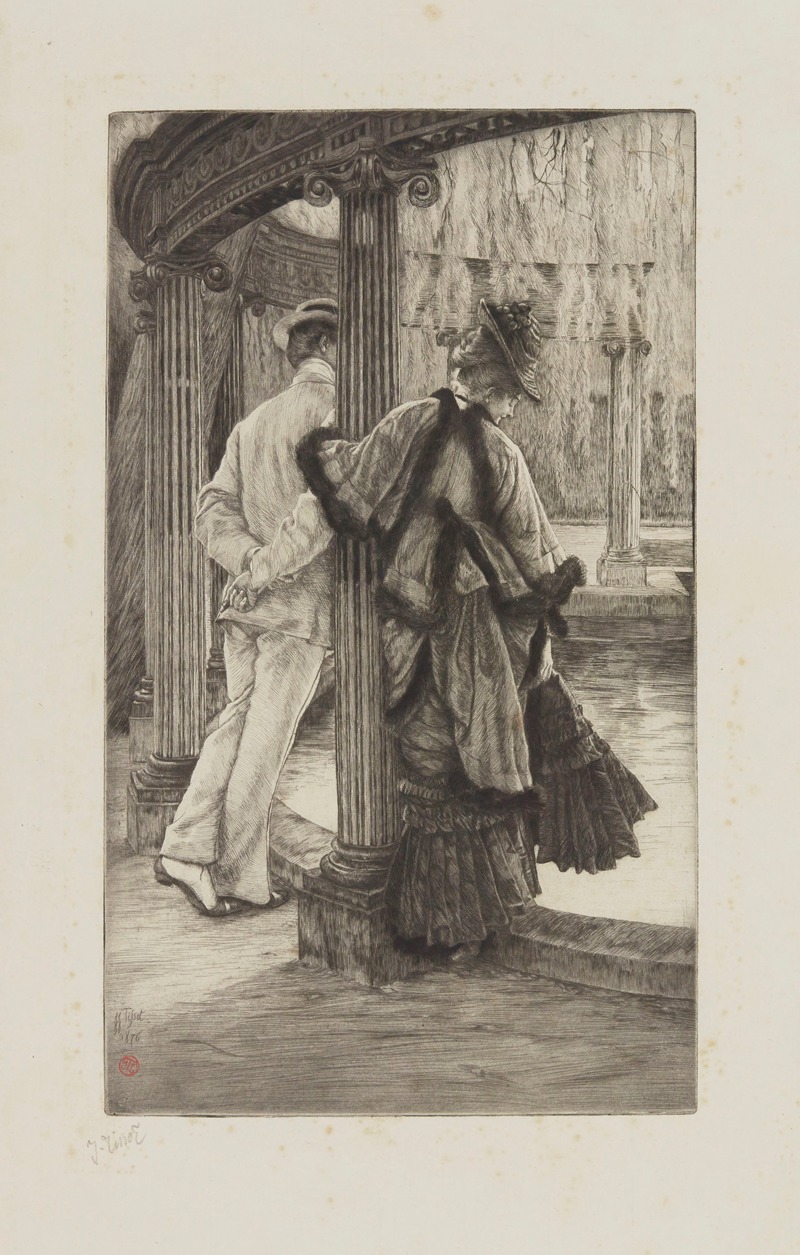 James Tissot - Querelle d’amoureux