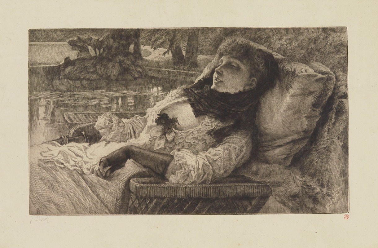 James Tissot - Soirée d’été