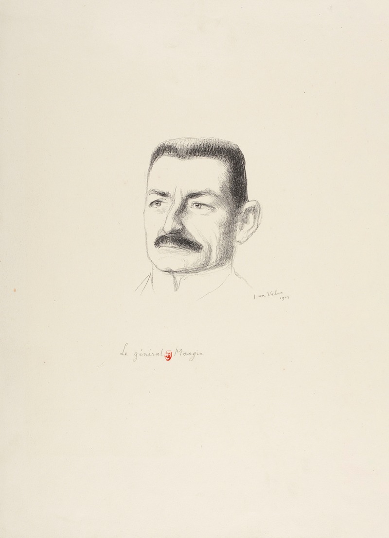 Jean Veber - Le Général Mangin