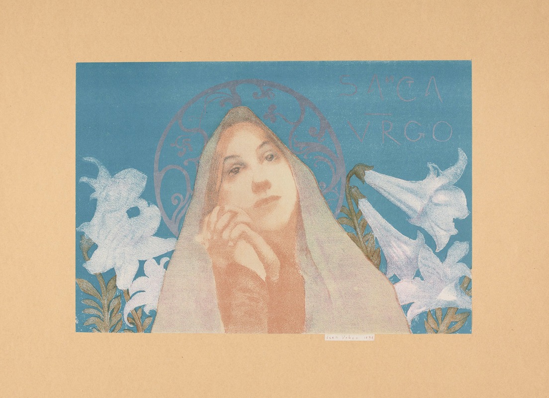 Jean Veber - Sancta Virgo