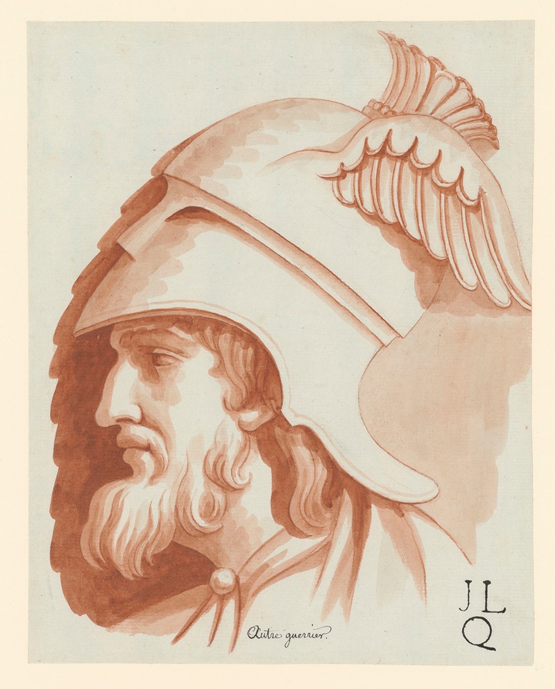 Jean Jacques Lequeu - Autre guerrier