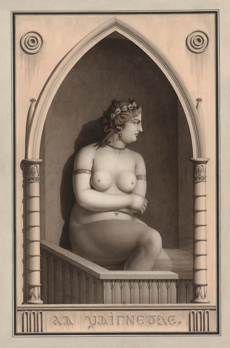 Jean Jacques Lequeu - La baigneuse