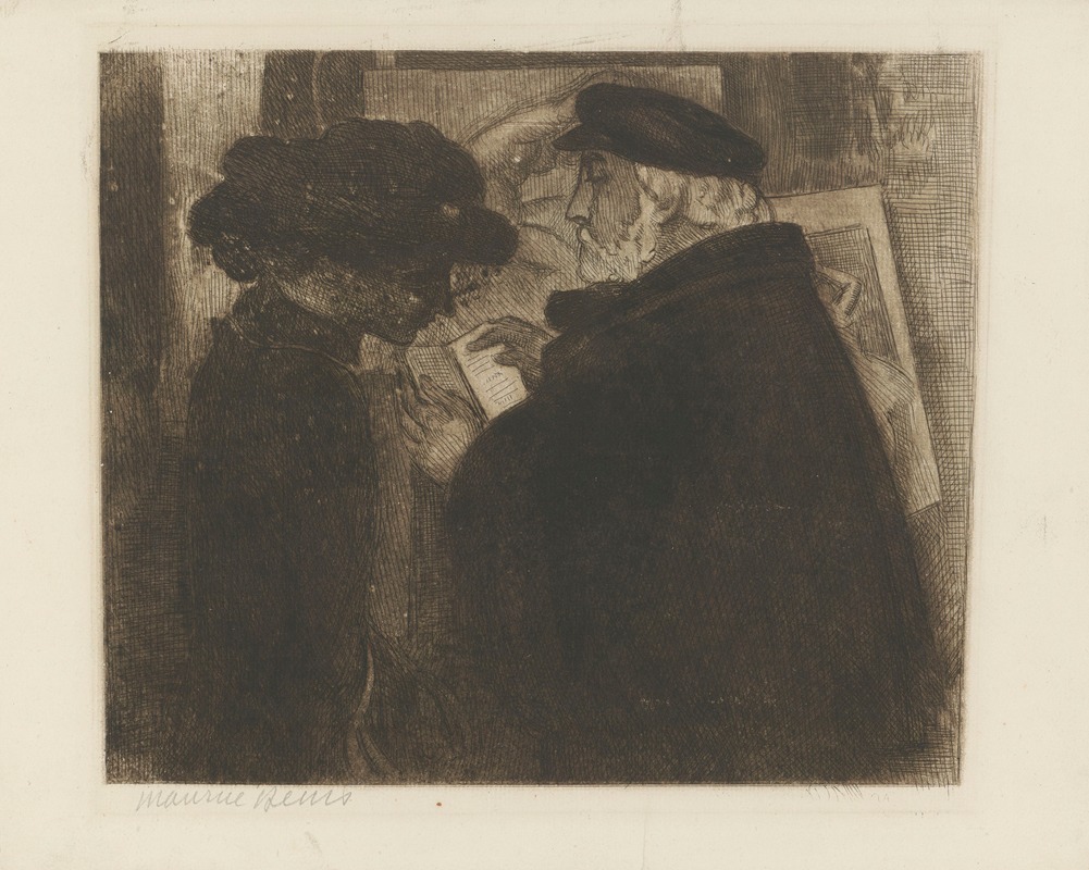 Maurice Denis - Degas et son modèle