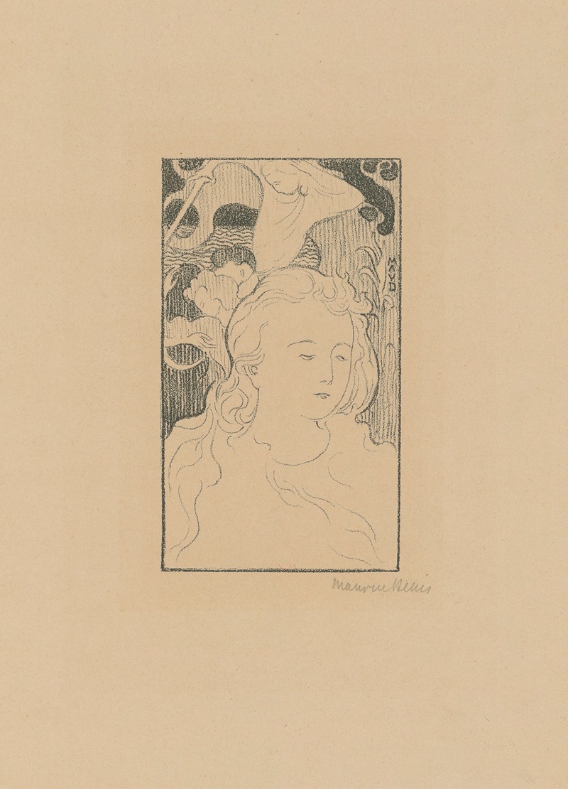Maurice Denis - Illustration pour le programme de Pelléas et Mélisandre de Maurice Maeterlinck
