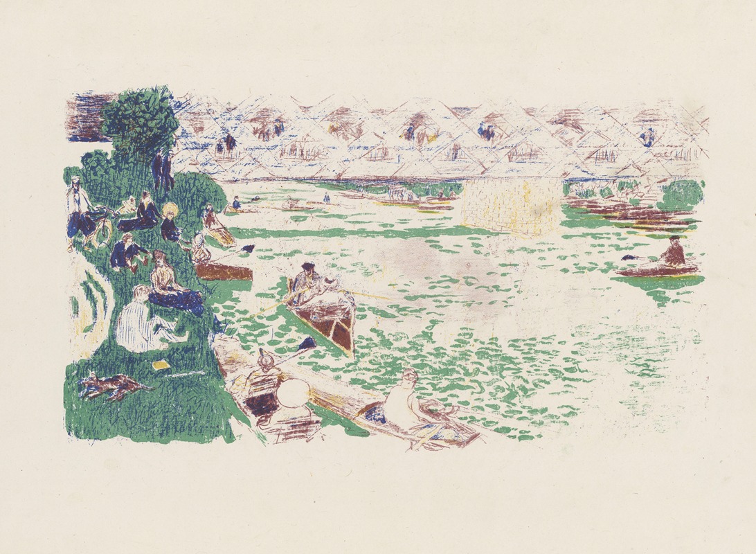 Pierre Bonnard - Le canotage