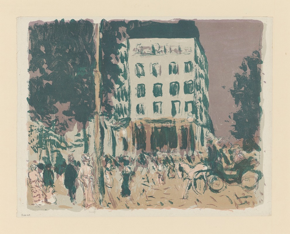Pierre Bonnard - Les boulevards
