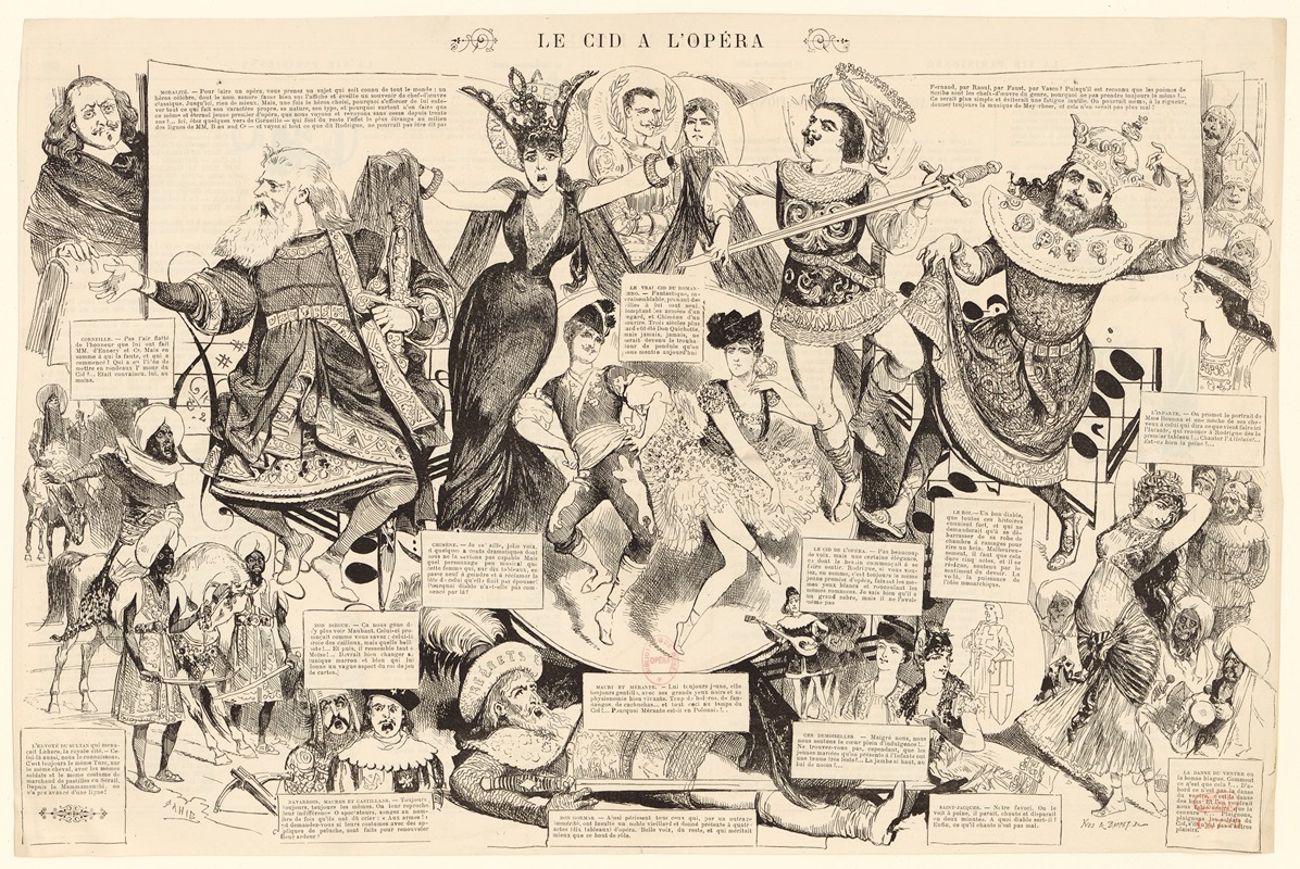 Sahib (Louis Ernest Lesage) - Le Cid à l’Opéra