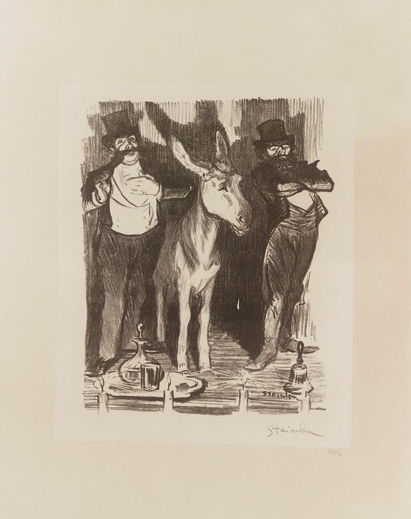 Théophile Alexandre Steinlen - Aux électeurs