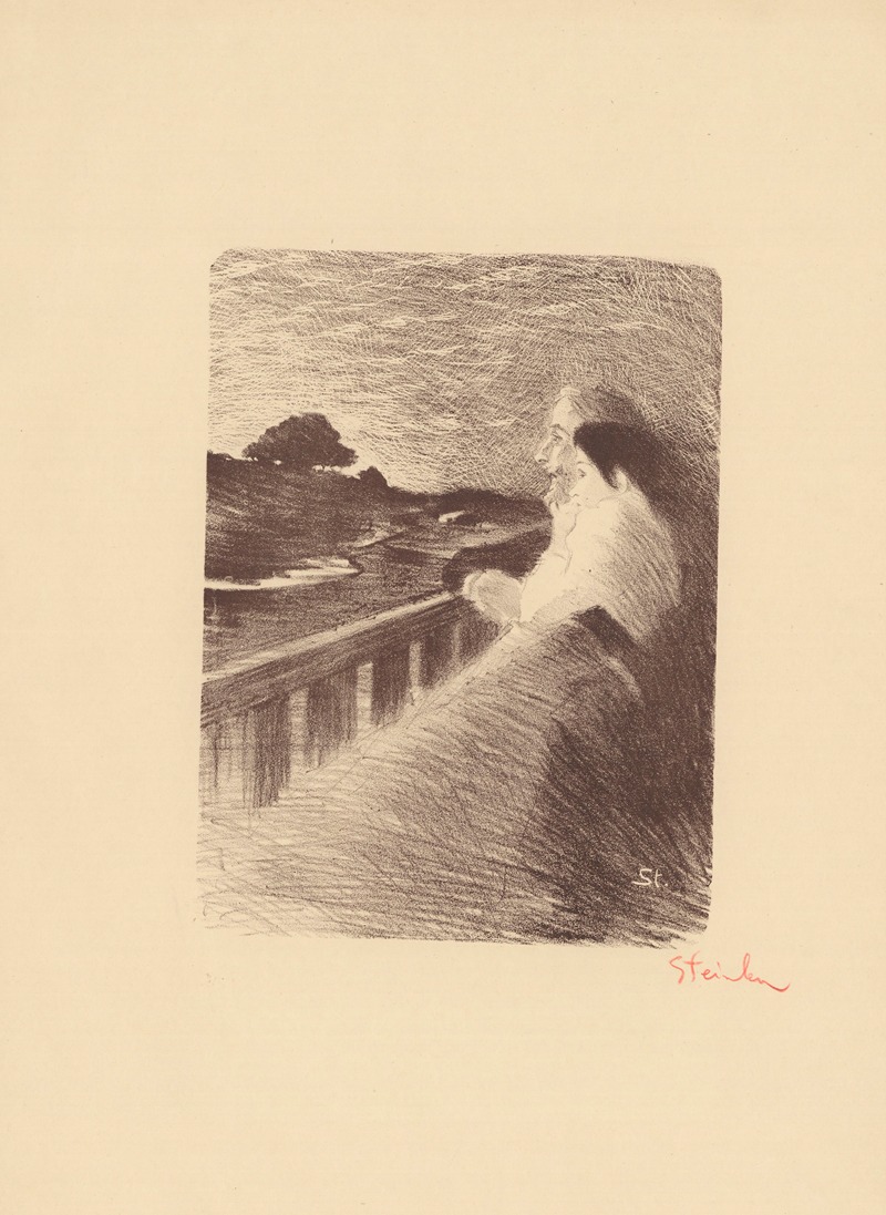 Théophile Alexandre Steinlen - Chanson crépusculaire