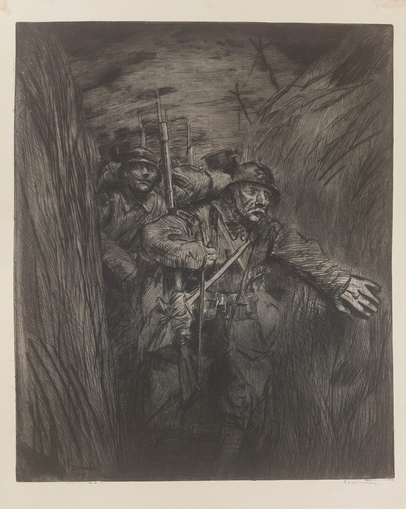 Théophile Alexandre Steinlen - Le boyau