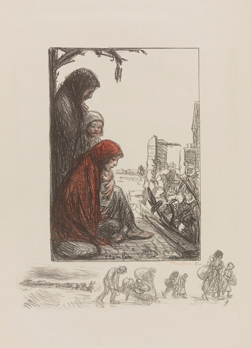 Théophile Alexandre Steinlen - Le devoir social