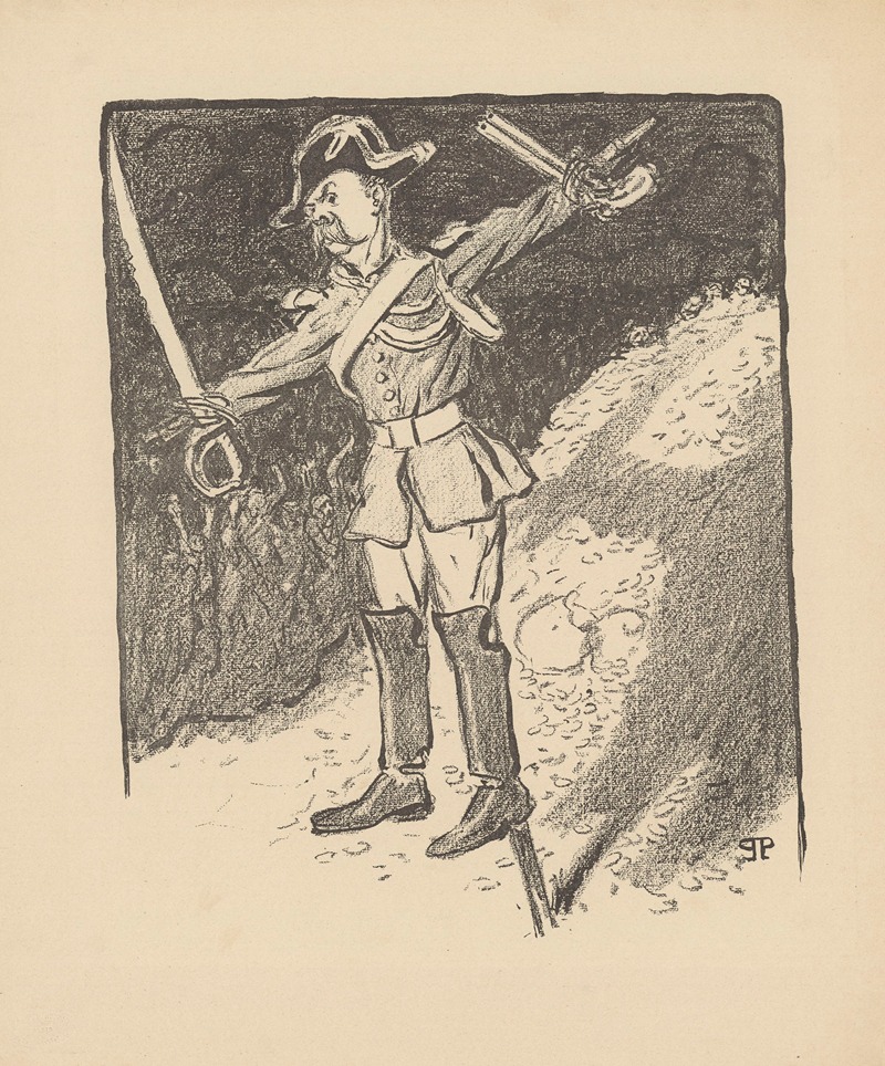Théophile Alexandre Steinlen - L’Épouvantail bourgeois