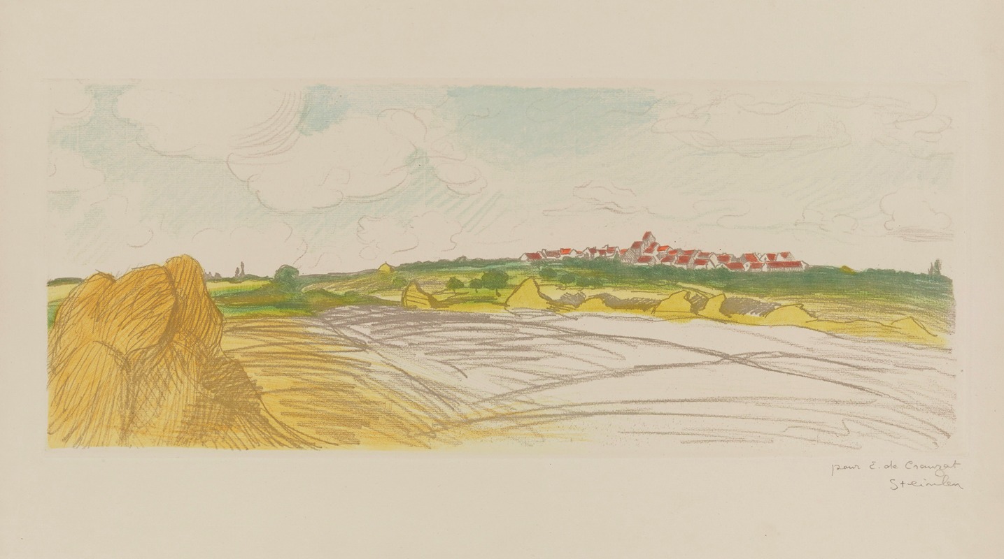 Théophile Alexandre Steinlen - Les gerbes