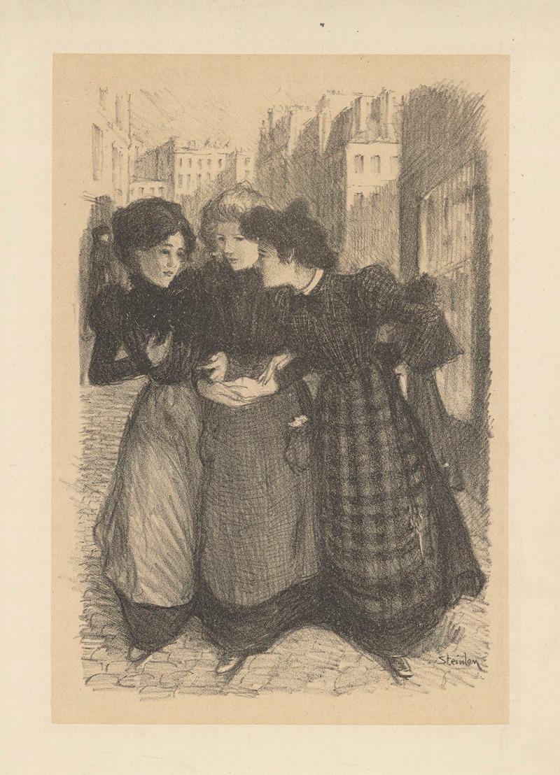 Théophile Alexandre Steinlen - L’heure du déjeuner