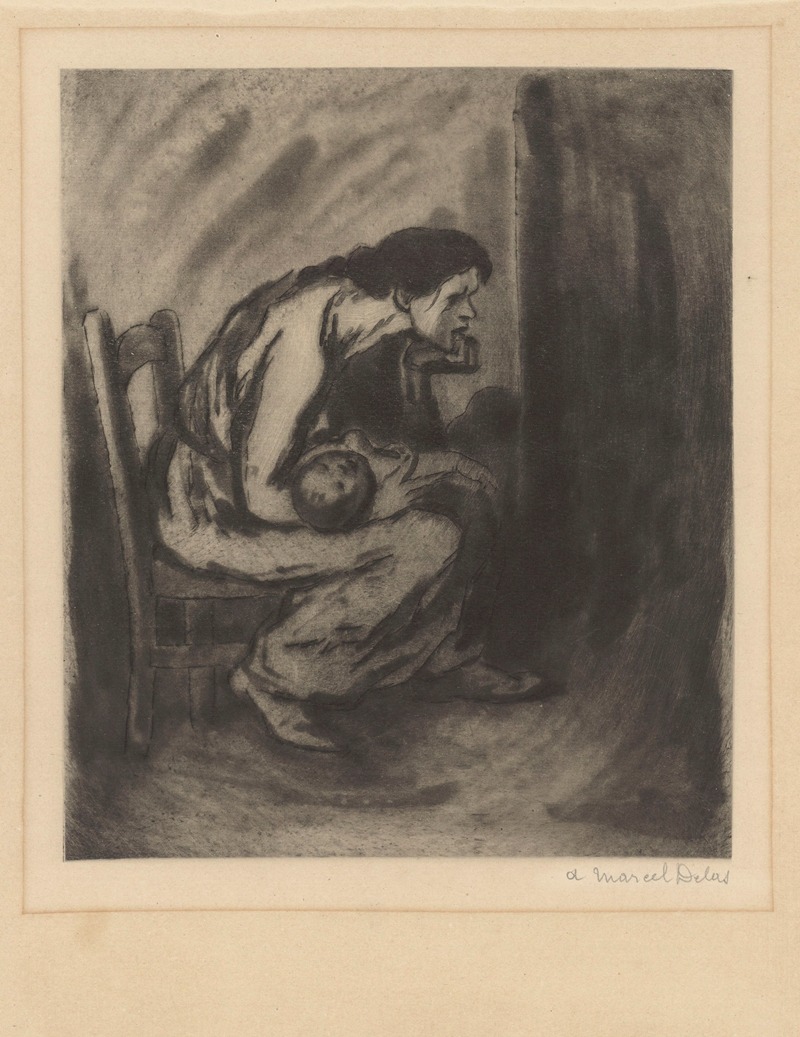 Théophile Alexandre Steinlen - Mère et fille
