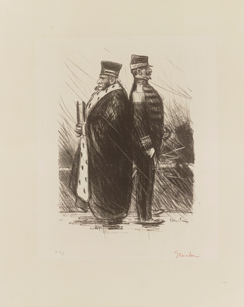 Théophile Alexandre Steinlen - Saluons-les!
