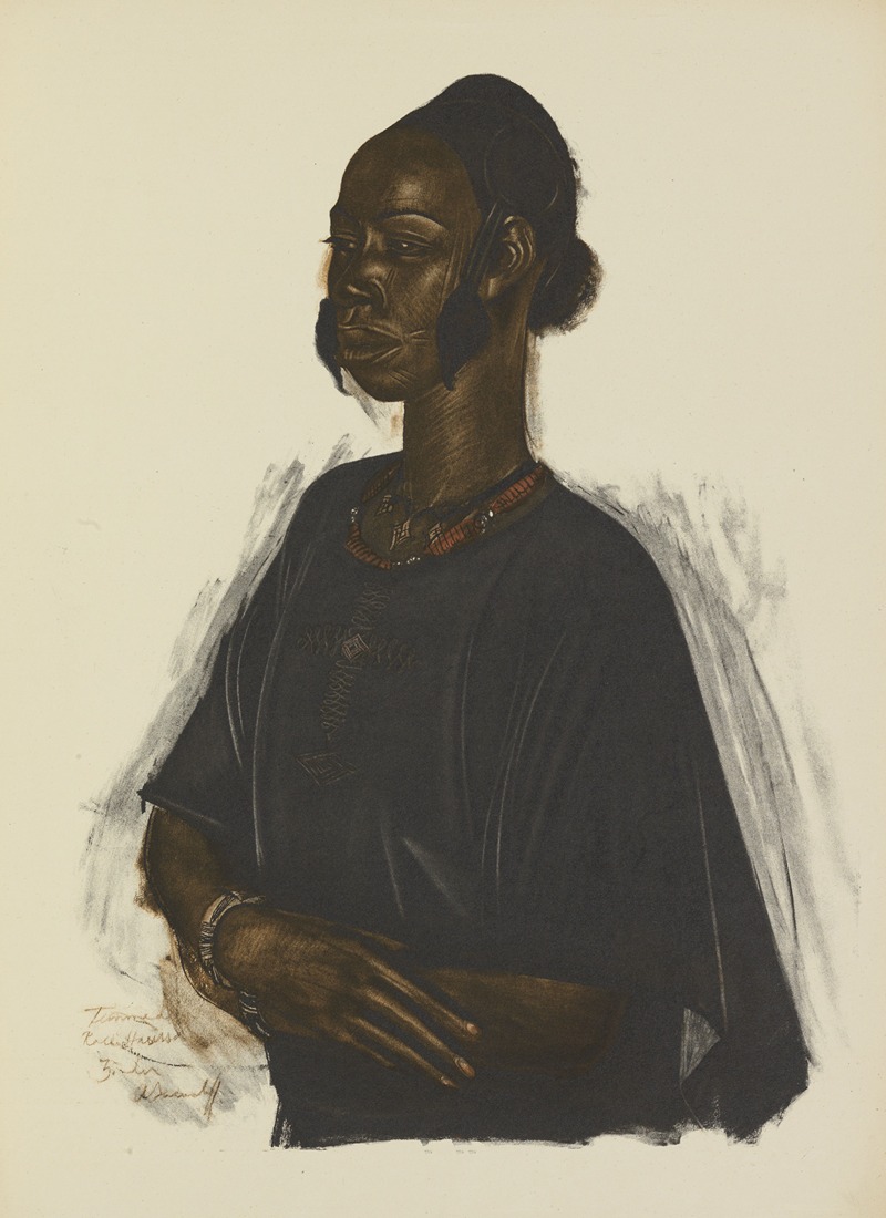 Alexandre Jacovleff - Femme Haoussa (Zinder)