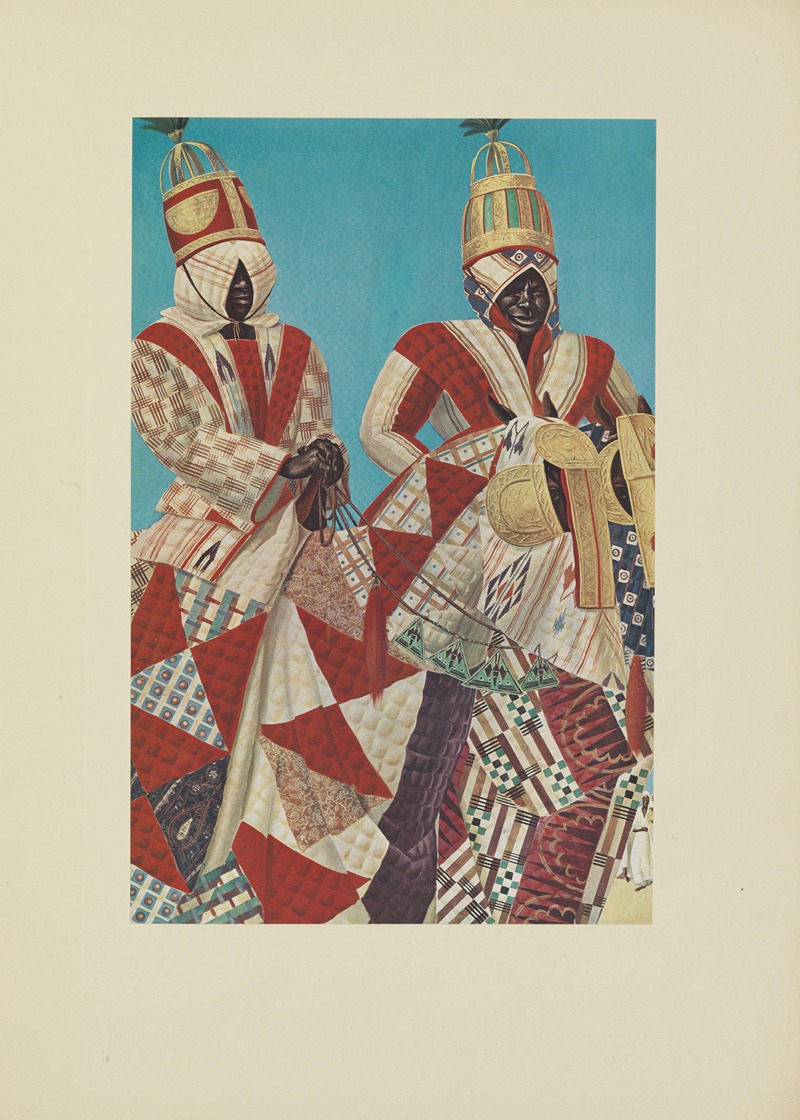 Alexandre Jacovleff - Cavaliers Djerma (Niamey)
