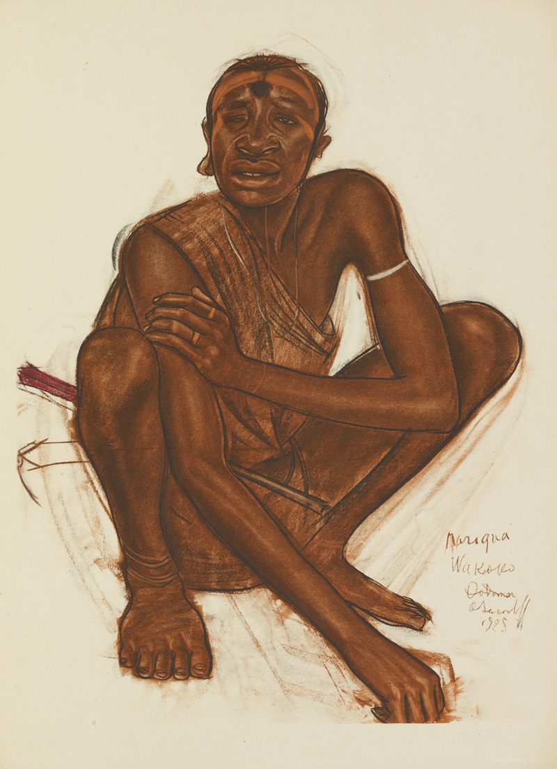 Alexandre Jacovleff - Marigua, M’Gogo (Dodoma)