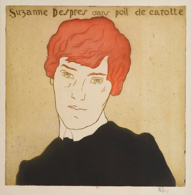 Alfredo Müller - Suzanne Desprès dans Poil de carotte