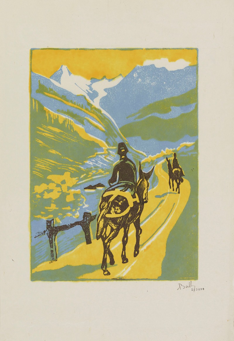 Alice Bally - Le Mulet (Val d’Hérence)