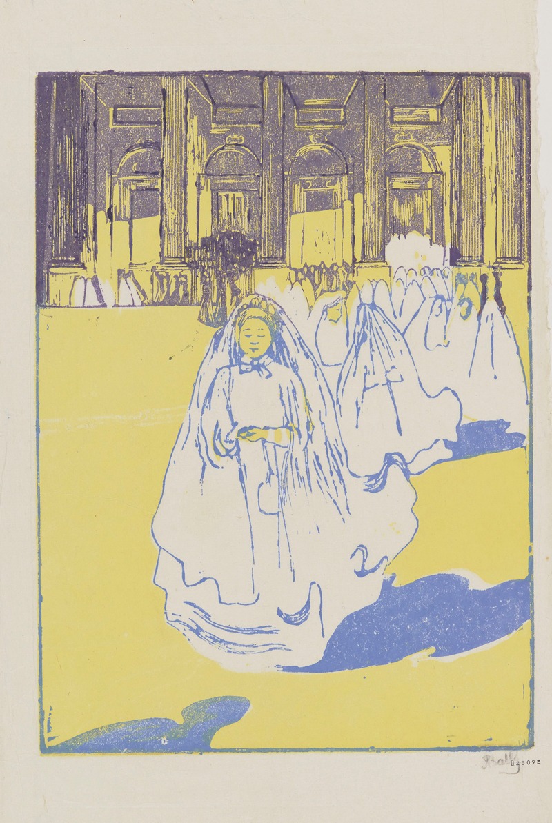 Alice Bally - Les Communiantes à Saint-Sulpice