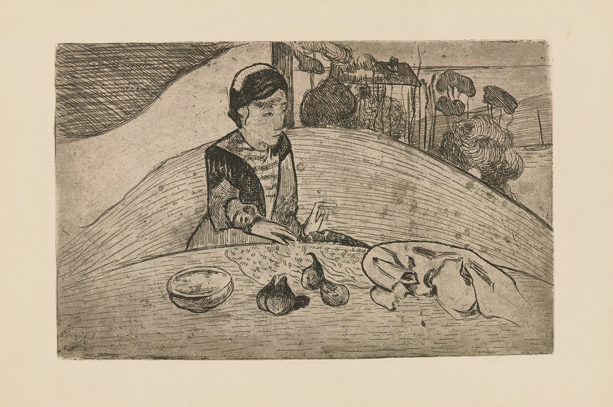 Armand Seguin - La femme aux figues