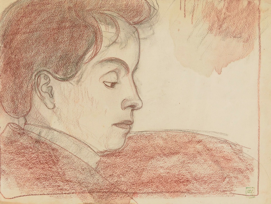 Armand Seguin - Profil de femme