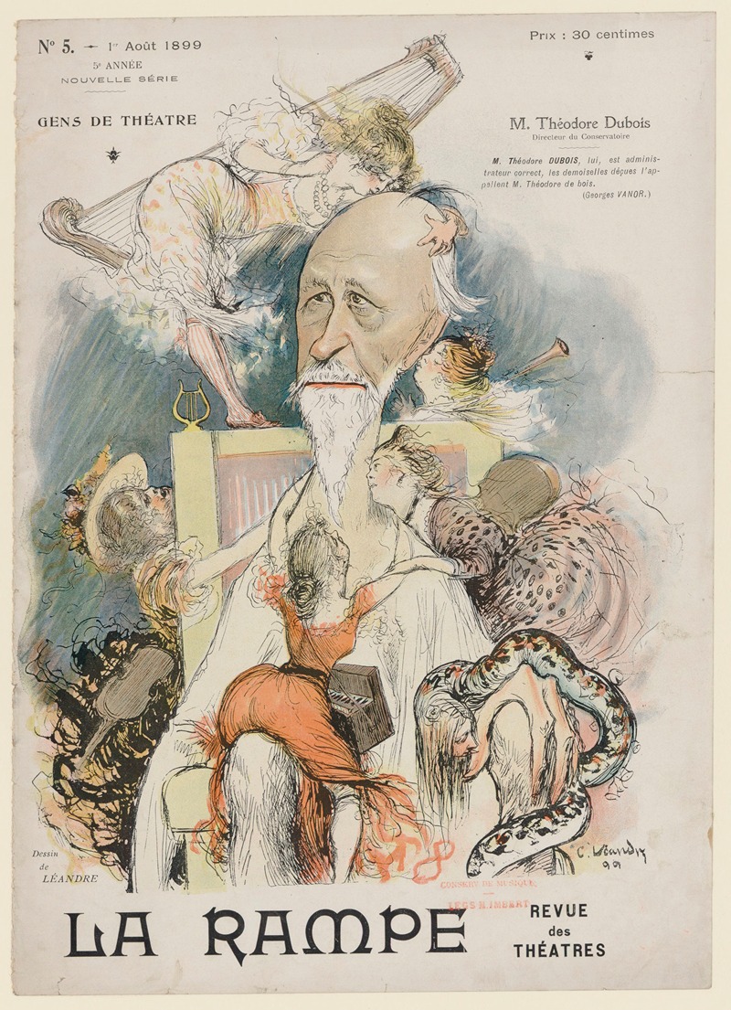 Charles Léandre - Théodore Dubois