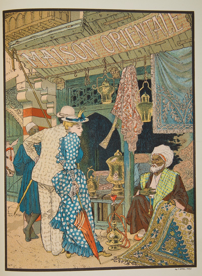 Eugène Grasset - Maison Orientale