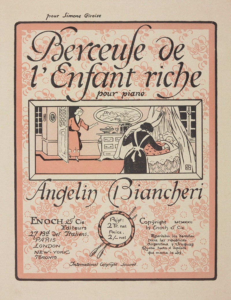 George Auriol - Berceuse de l’enfant riche