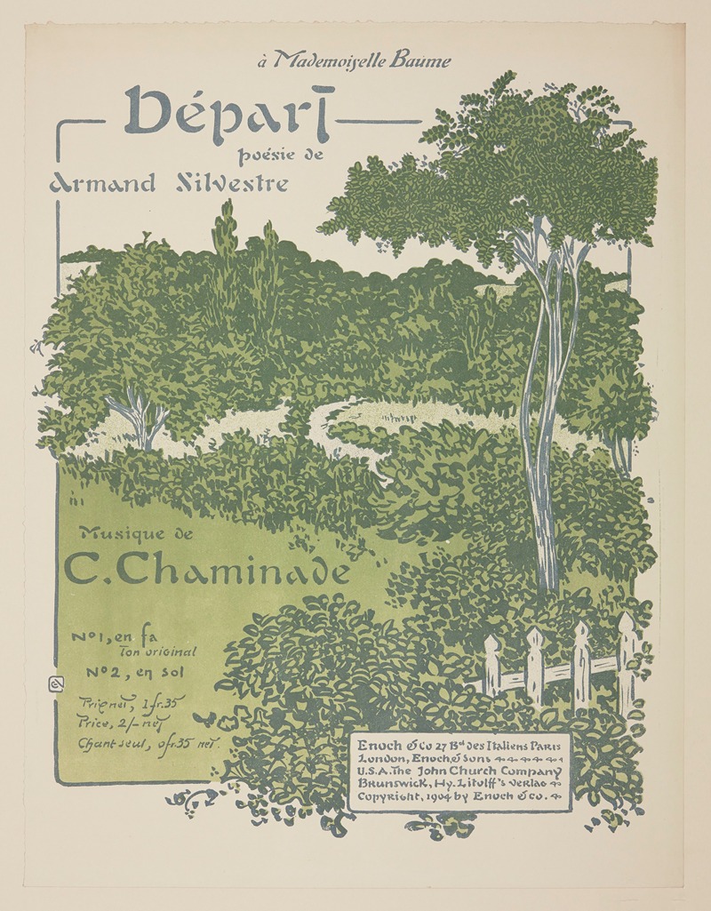 George Auriol - Départ