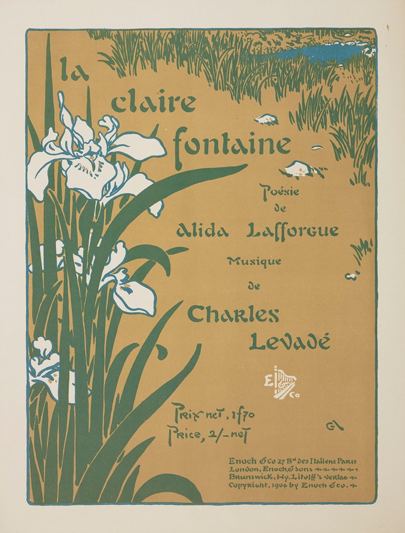 George Auriol - La claire fontaine