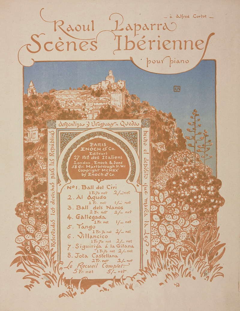 George Auriol - Scènes ibériennes