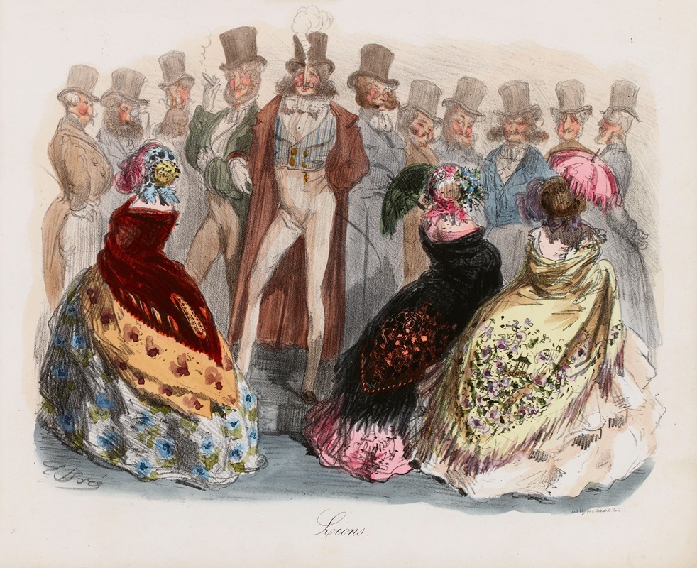 Gustave Doré - La ménagerie parisienne (Premier tirage) Pl.02