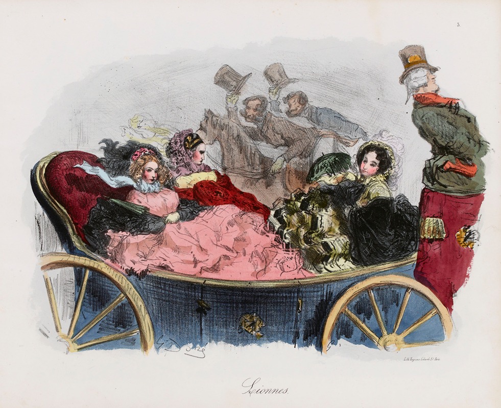 Gustave Doré - La ménagerie parisienne (Premier tirage) Pl.04