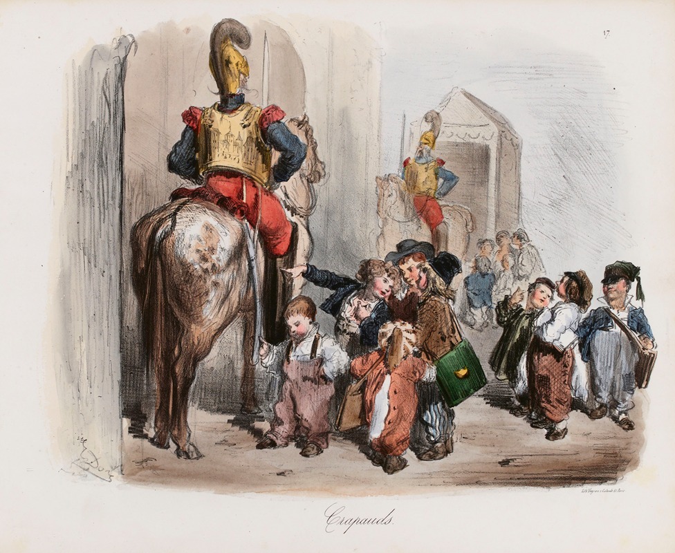 Gustave Doré - La ménagerie parisienne (Premier tirage) Pl.18